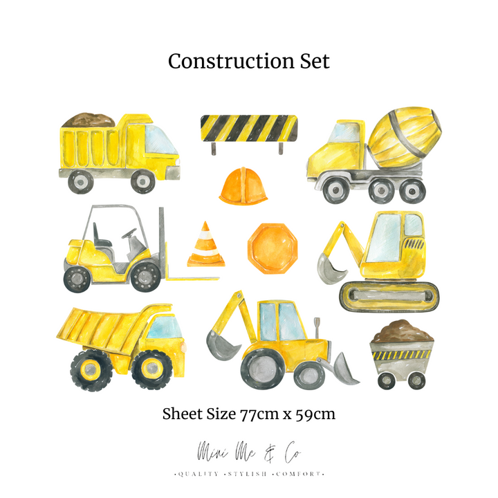 Work Zone Wall Decals