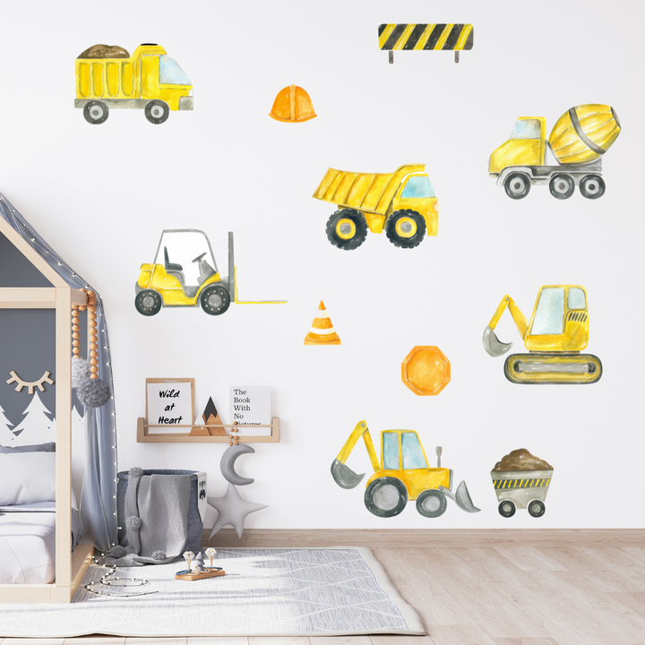 Work Zone Wall Decals