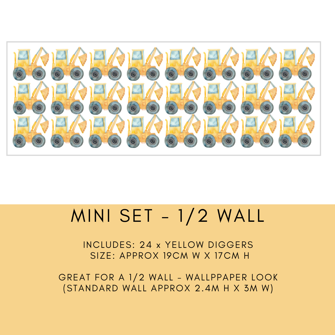 Mini Yellow Digger Packs