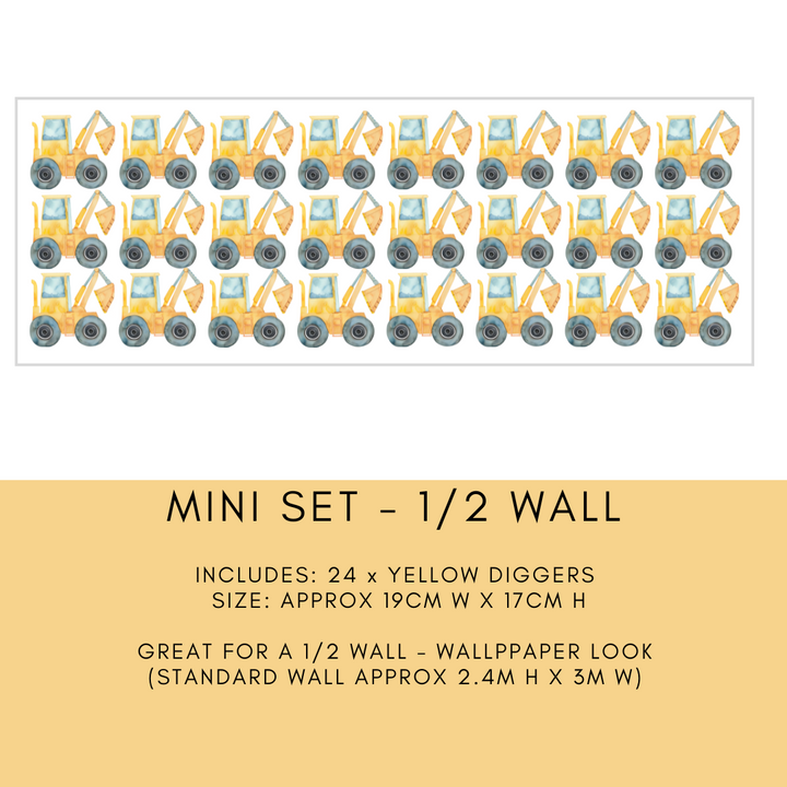 Mini Yellow Digger Packs