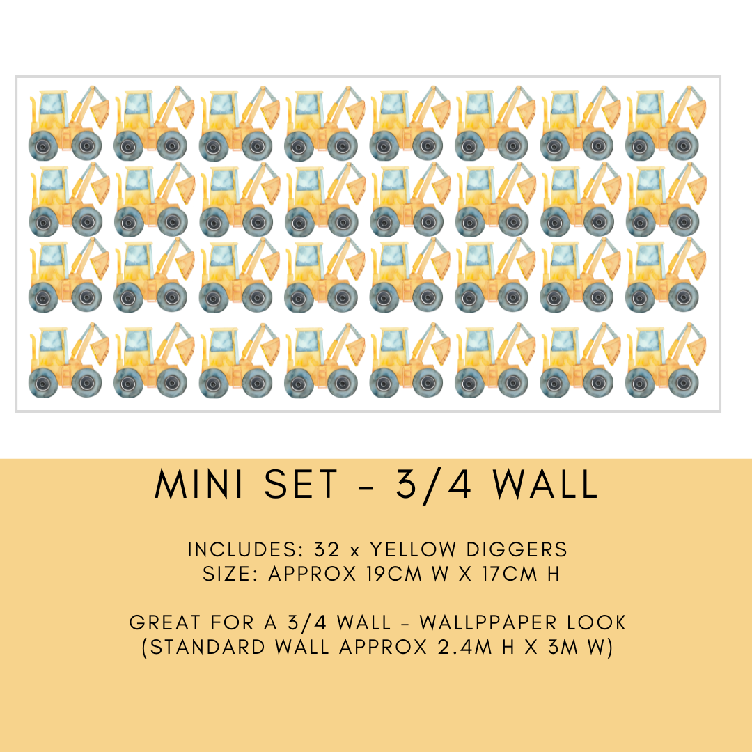 Mini Yellow Digger Packs