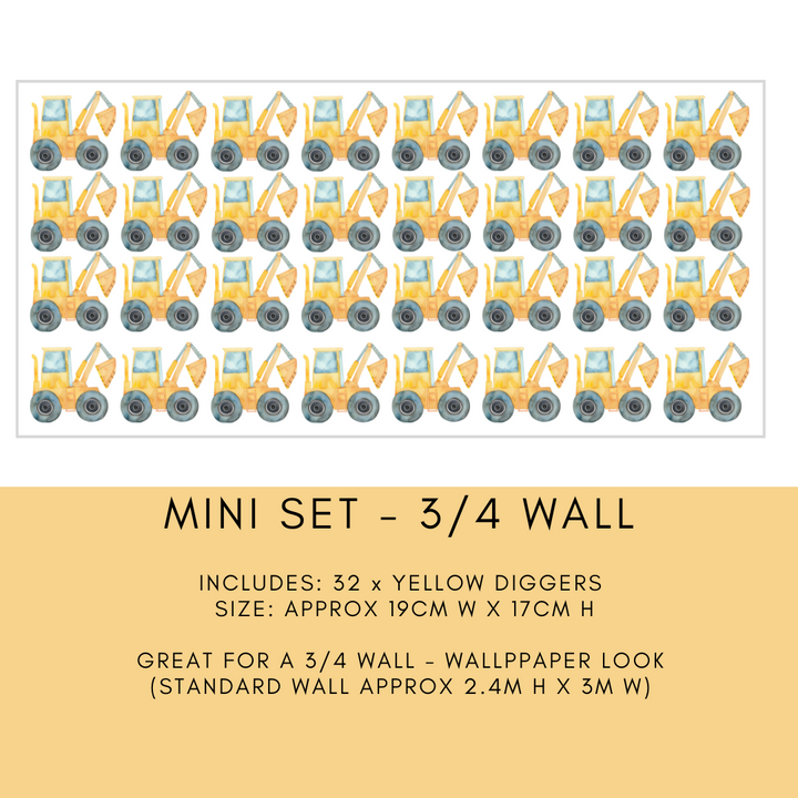 Mini Yellow Digger Packs