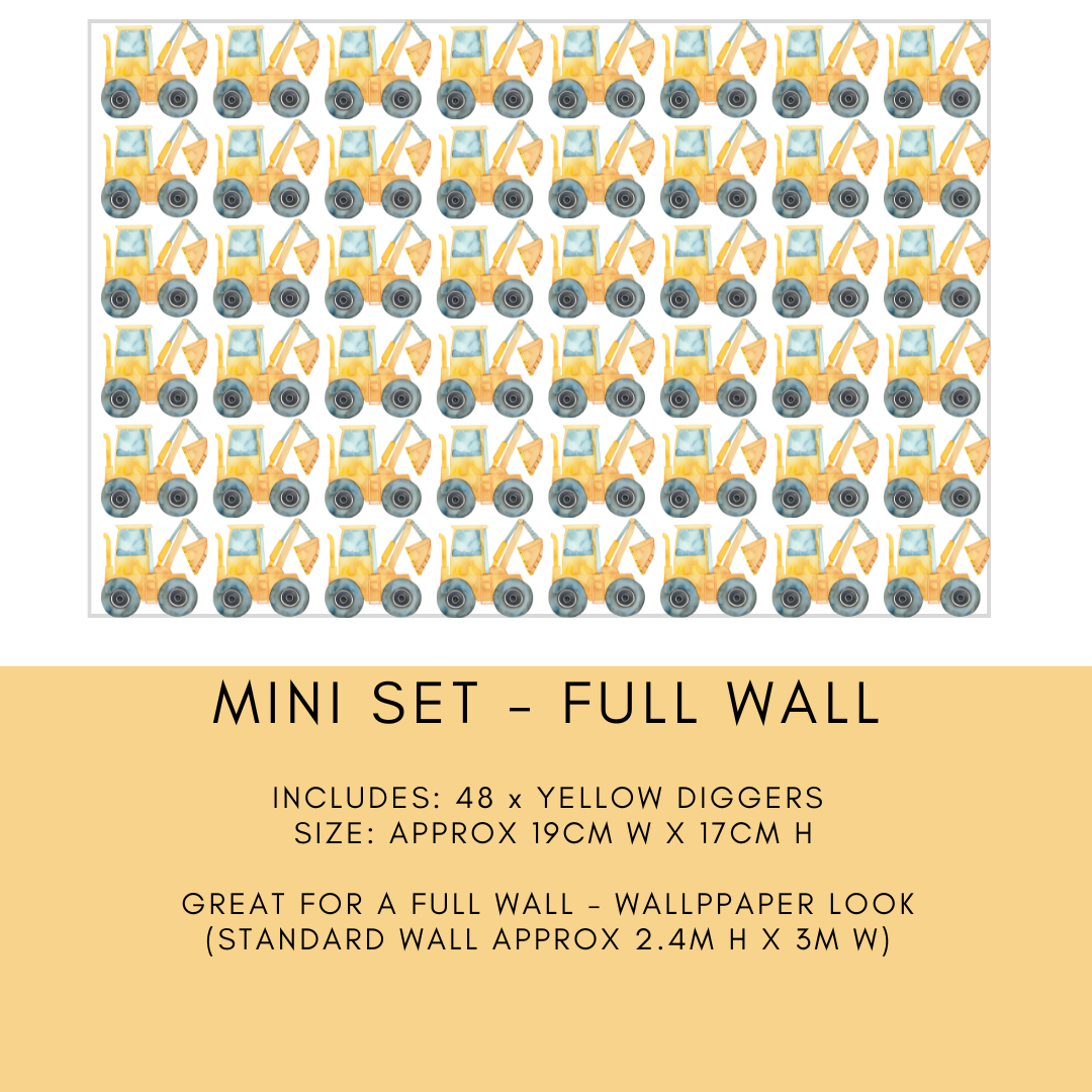 Mini Yellow Digger Packs