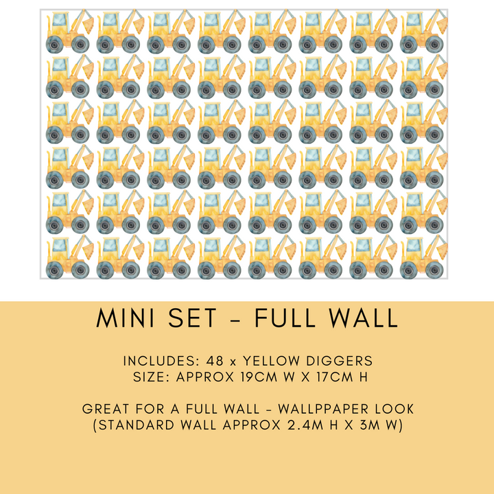 Mini Yellow Digger Packs