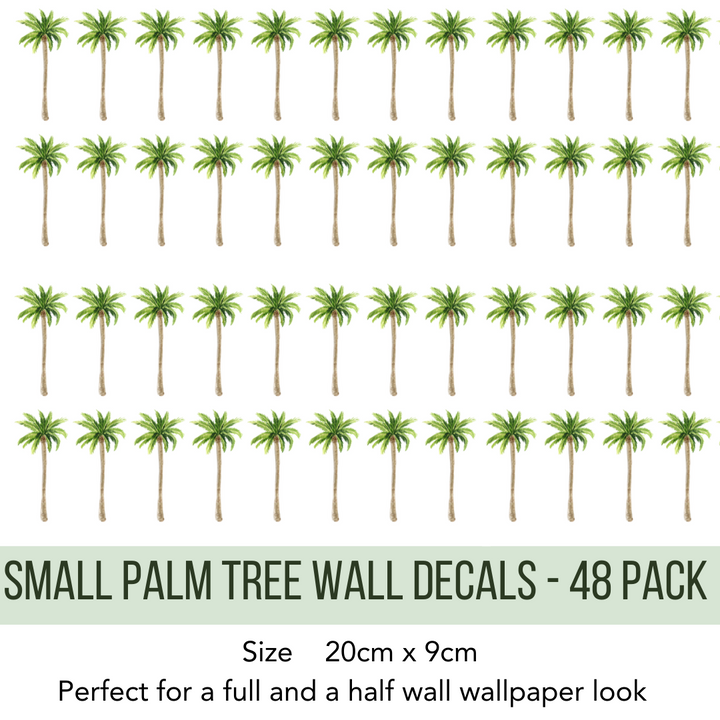 Palm Tree Wall Decals
