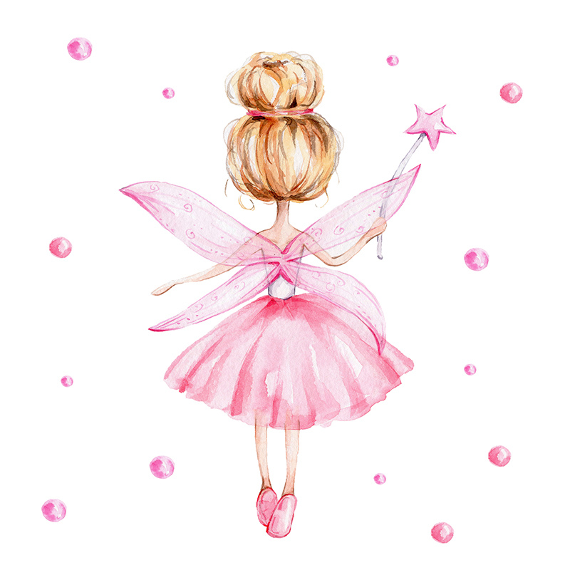 Fairy Ballerina Wall Stickers
