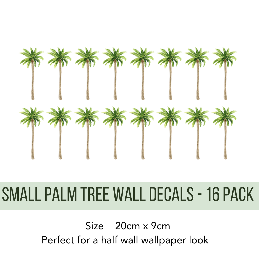 Palm Tree Wall Decals
