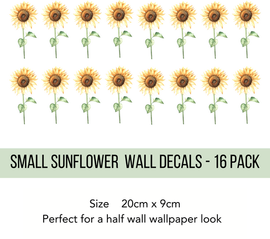 Sunflower Wall Decals