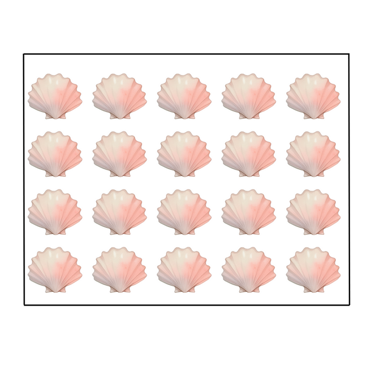 Seashell Wall Decal Pack – Set of 20