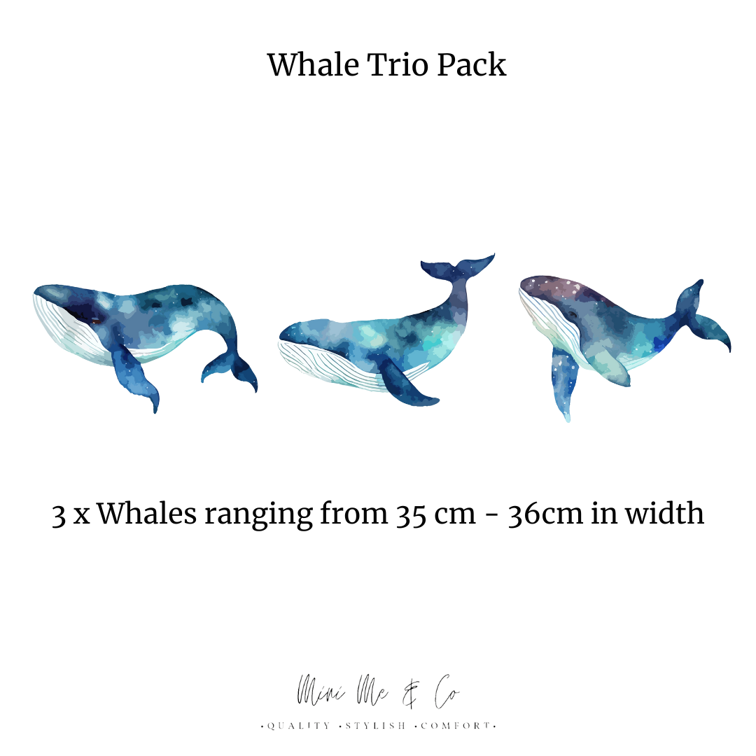 Whale Trio Pack
