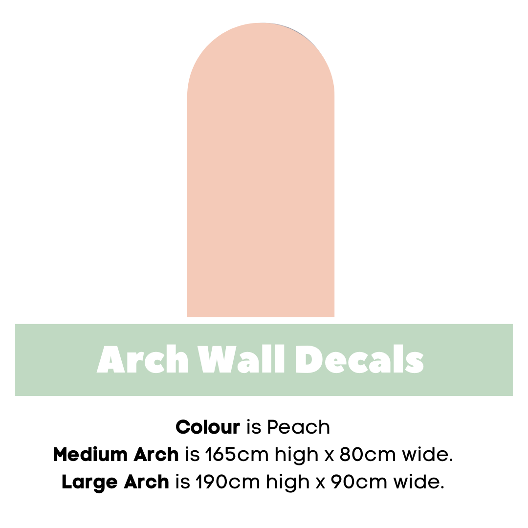 Fabric Wall Arch Decals