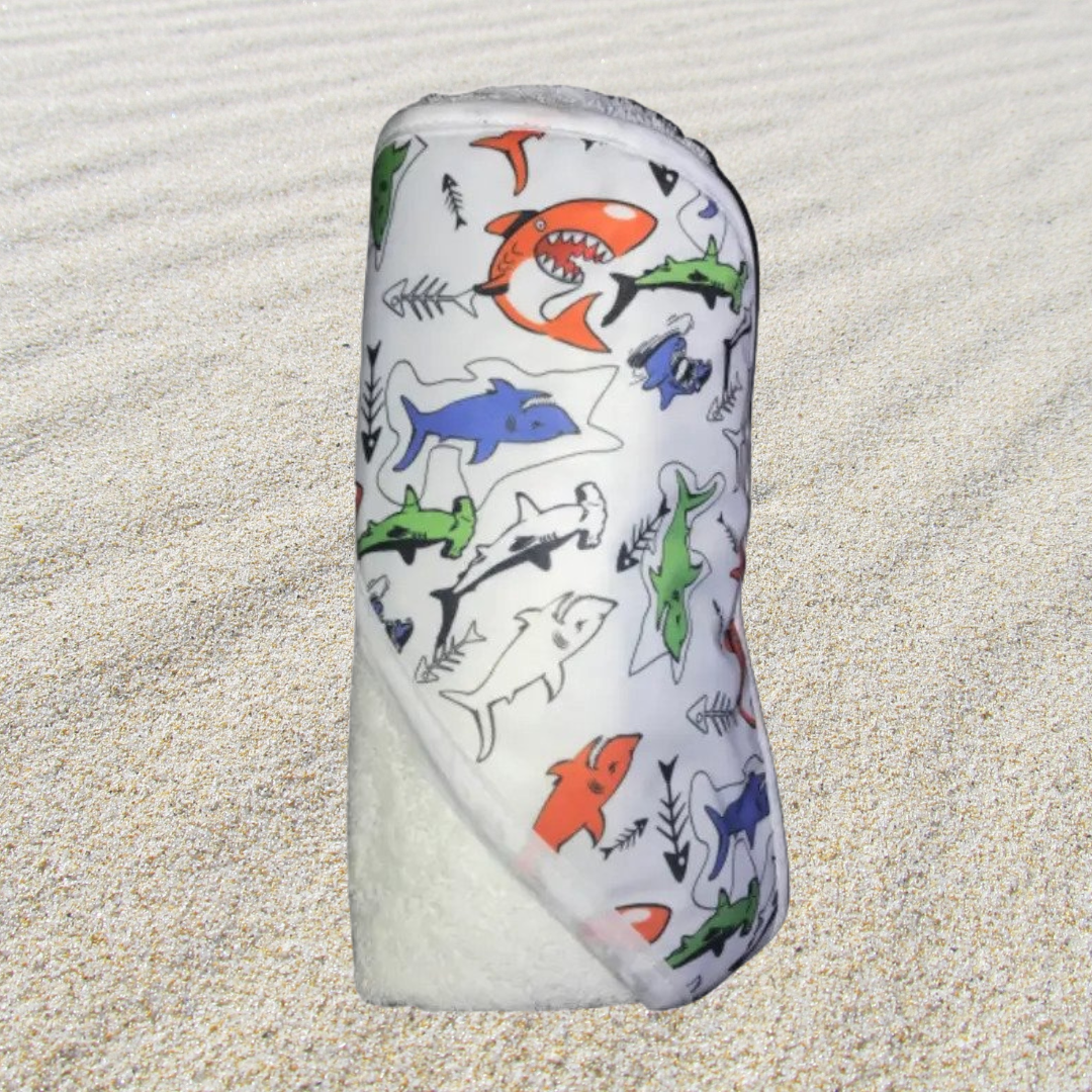 Shark Hooded Towel
