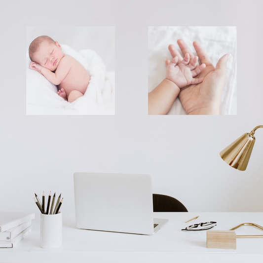 Photo Wall Decal Set - Square 30cm