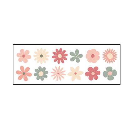 Neutral Daisy Decal Pack