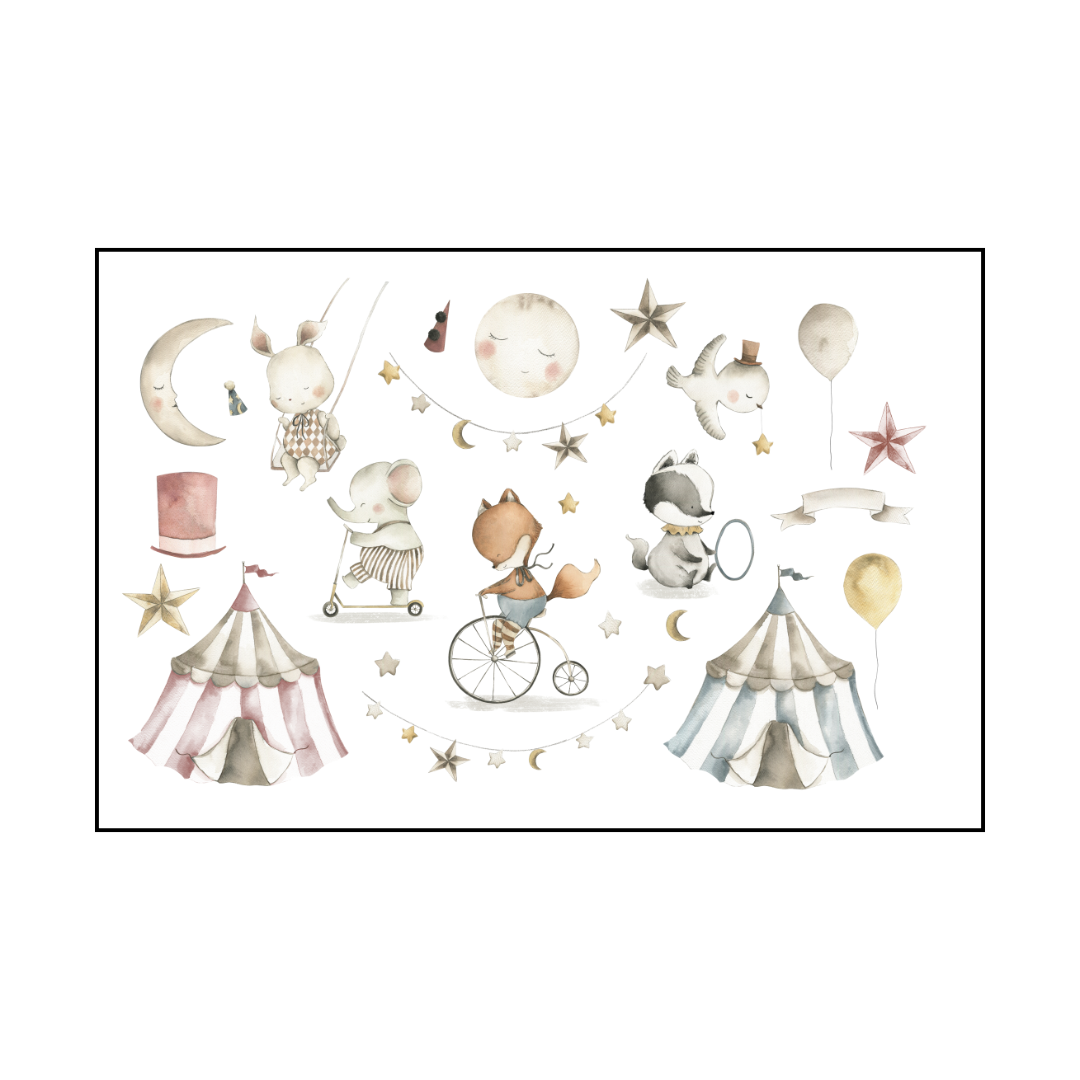 Circus Decal Pack