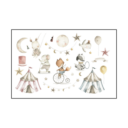 Circus Decal Pack