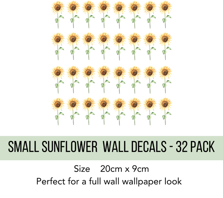 Sunflower Wall Decals