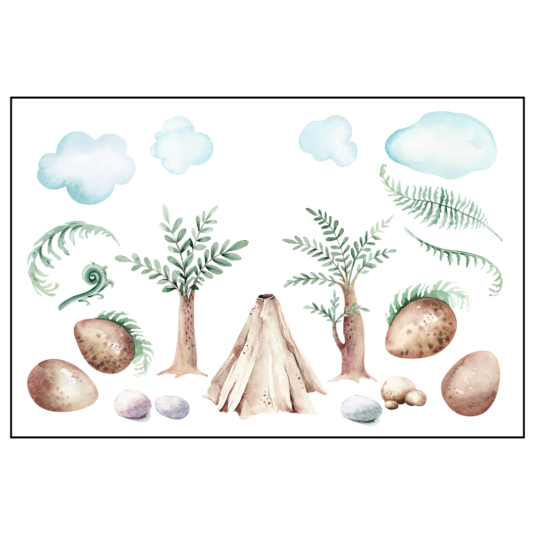 Dino World Accessories Pack
