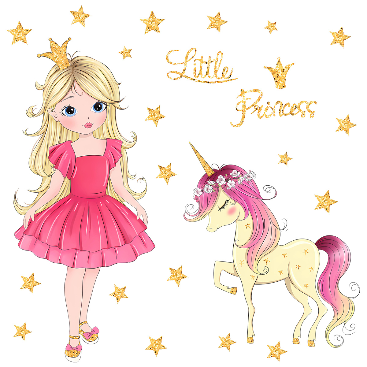 Little Princess Wall Stickers