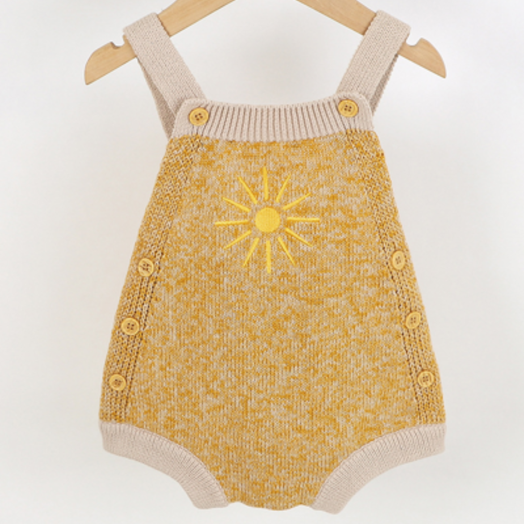 Sunshine Knit Romper