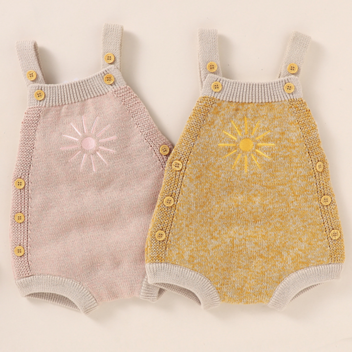 Sunshine Knit Romper