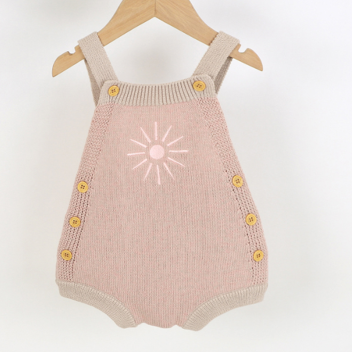 Sunshine Knit Romper