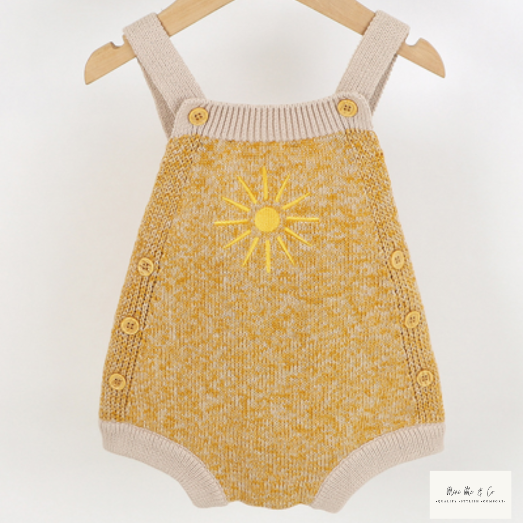 Sunshine Knit Romper
