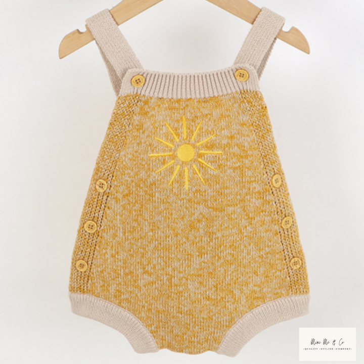 Sunshine Knit Romper