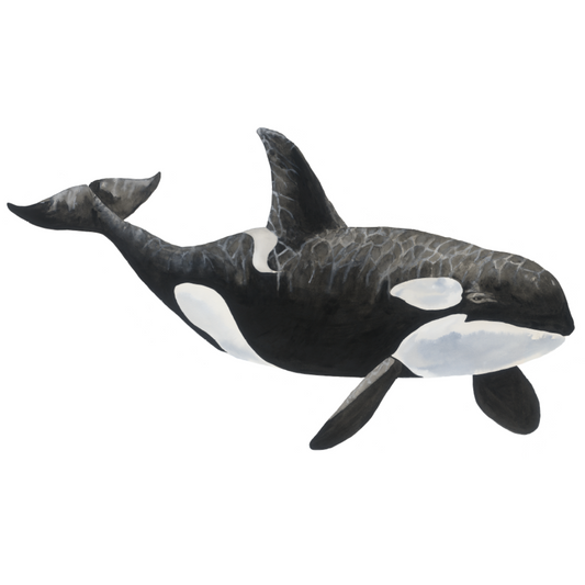 Tilikum the Orca Wall Decal