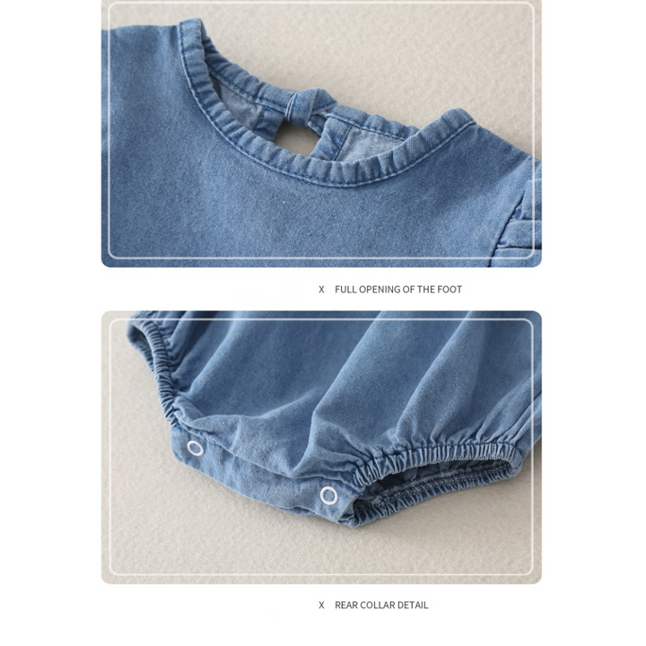 Denim Days Rompers – Classic & Frill Styles (Unisex)