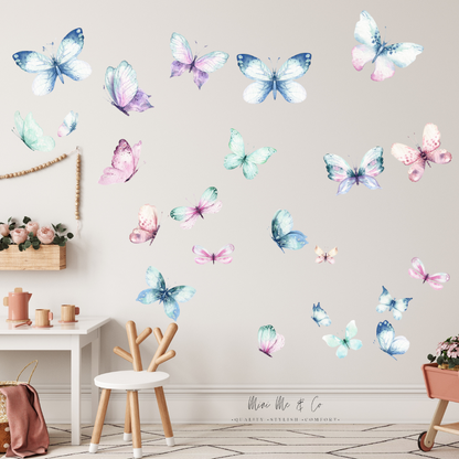 Watercolour Butterflies