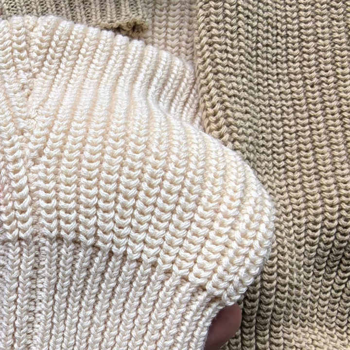 Knitted Cotton Baby Romper