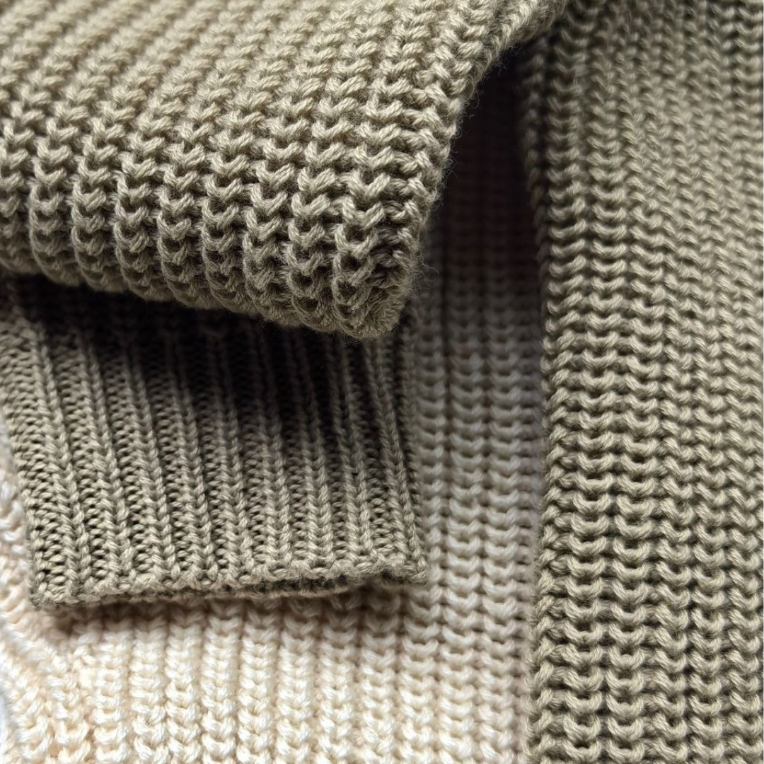 Knitted Cotton Baby Romper