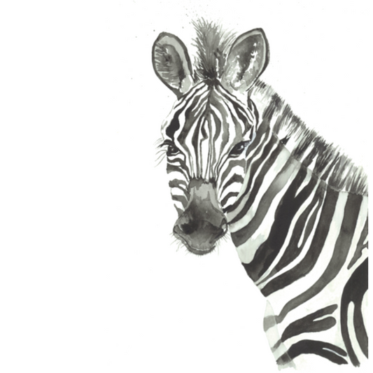 Zeus the Zebra Wall Decal