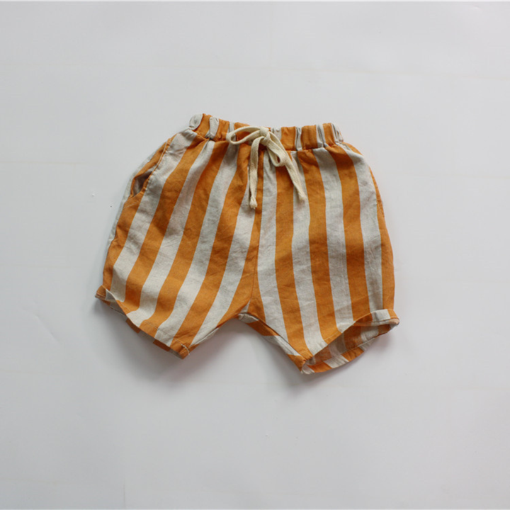 Premium Linen Kids Shorts