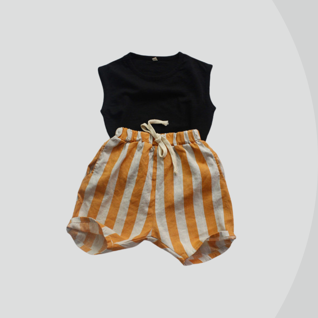Premium Linen Kids Shorts