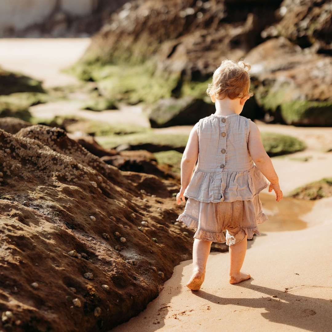 Sun Set - Organic Muslin Cotton