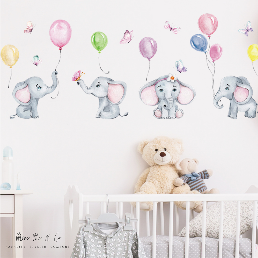 Baby Elephant Wall Stickers