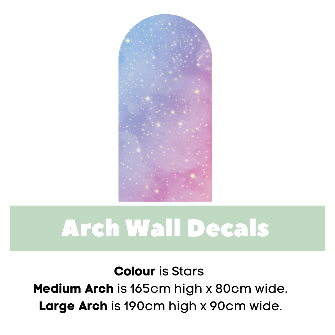 Stars Wall Arch Decals