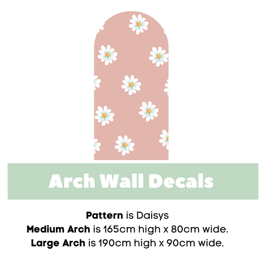 Daisys Wall Arch Decals