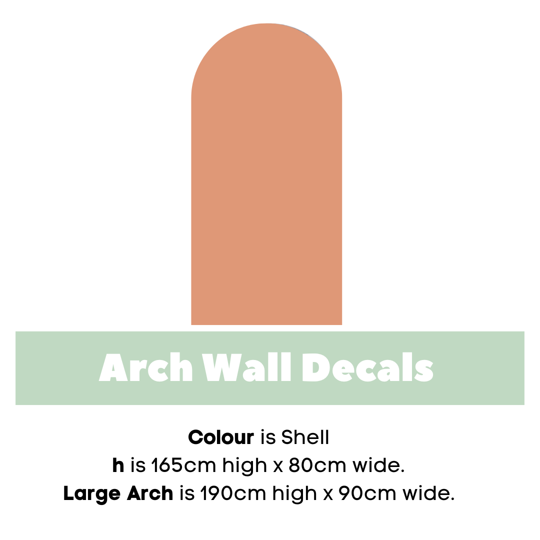 Fabric Wall Arch Decals