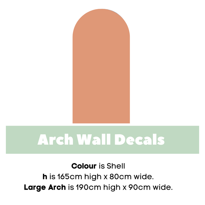 Fabric Wall Arch Decals