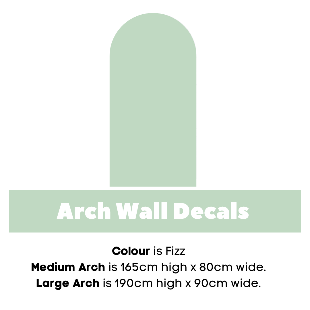 Fabric Wall Arch Decals