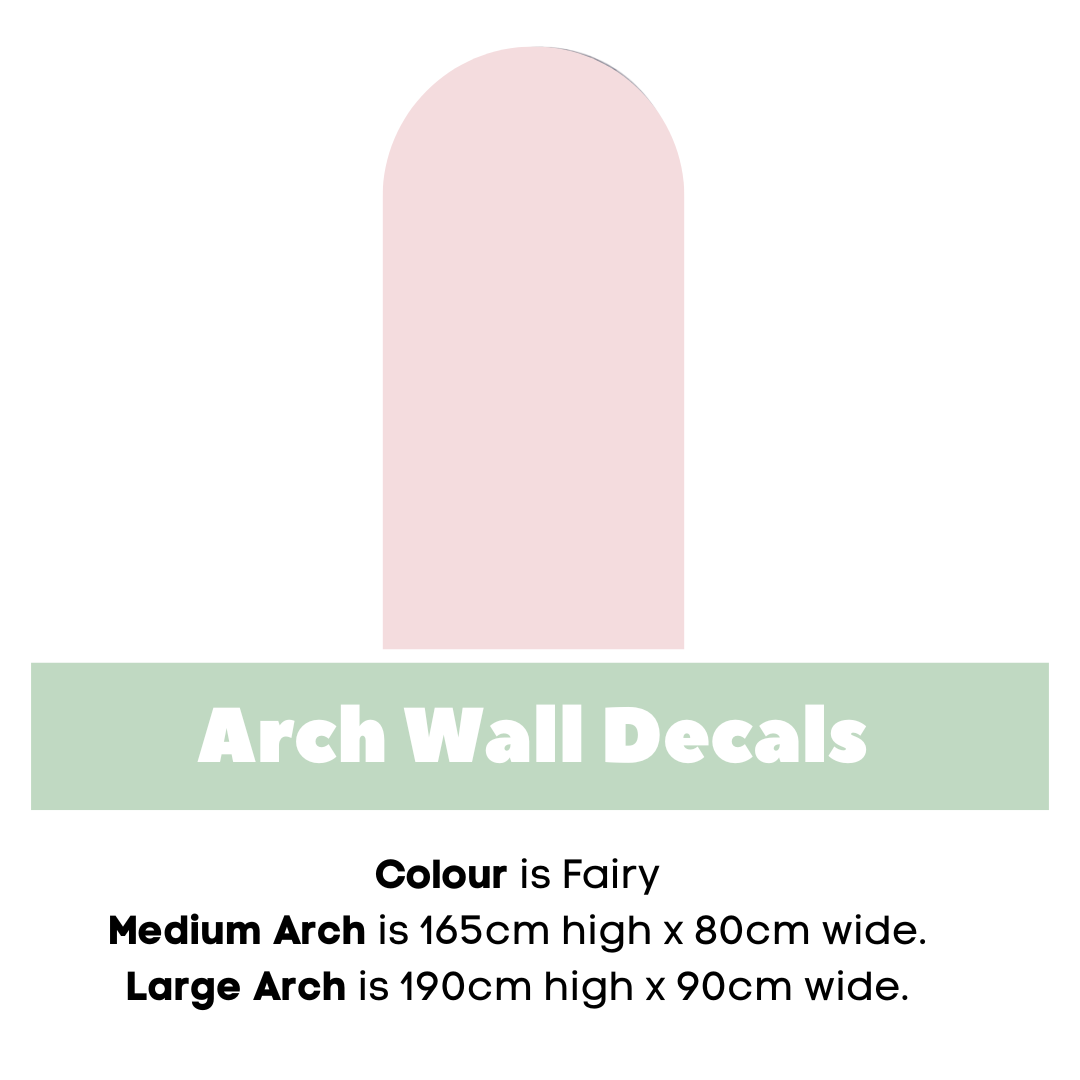 Fabric Wall Arch Decals