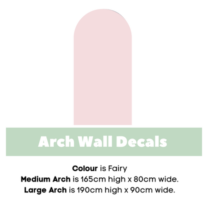 Fabric Wall Arch Decals