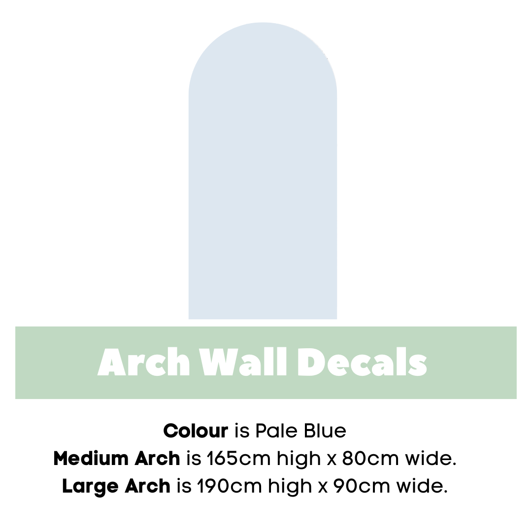 Fabric Wall Arch Decals