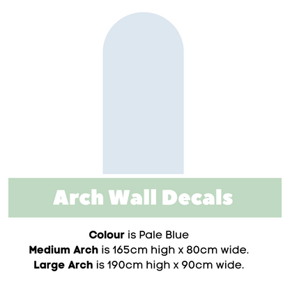 Fabric Wall Arch Decals