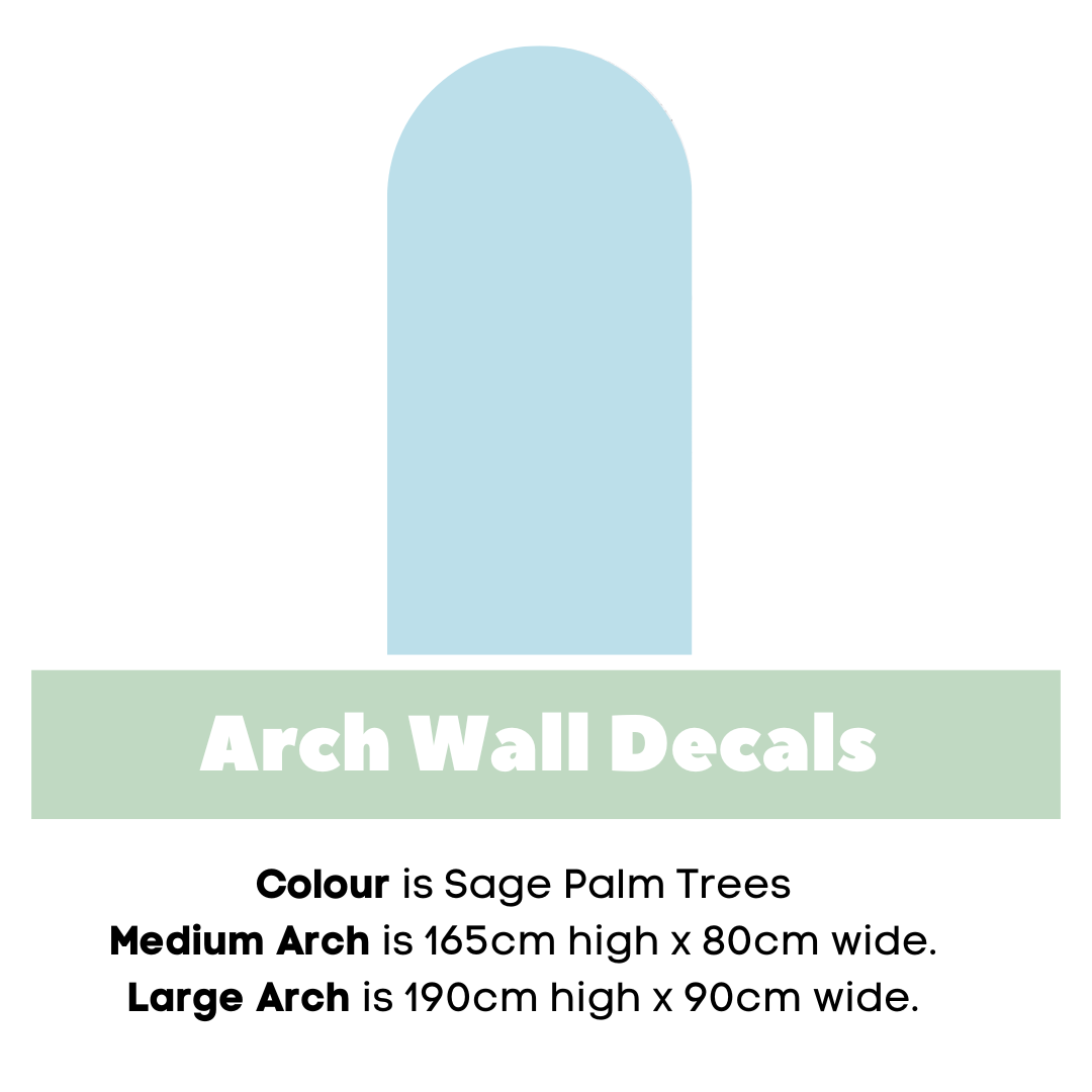 Fabric Wall Arch Decals