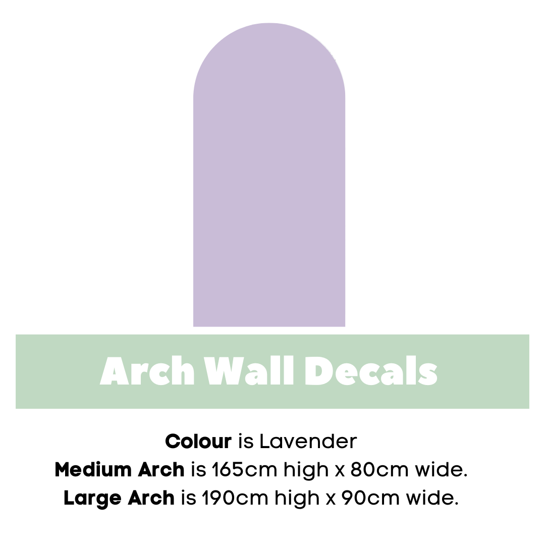 Fabric Wall Arch Decals