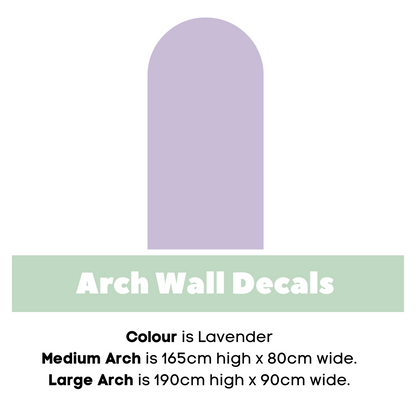 Fabric Wall Arch Decals